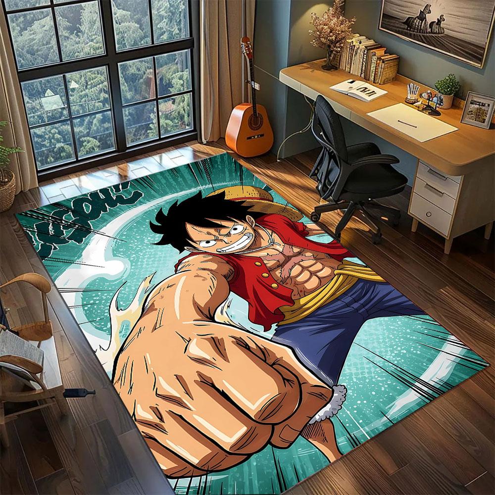 One Piece Usopp Sniper Carpet for Living Room Bedroom Home Decor Cool Movie Mat Play Floor Mat