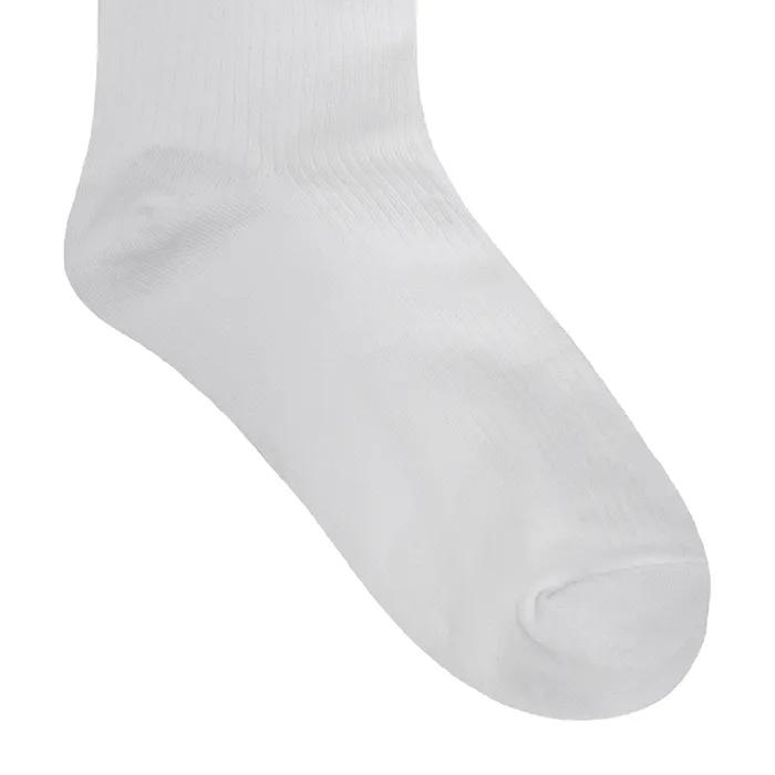 Logo Knee Socks [ White ]