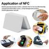 BHBL 100 PCS NTAG215 NFC Cards Blank 215 NFC Cards 215 Tags Rewritable NFC Cards 504 Bytes Memory for All NFC Enabled Device