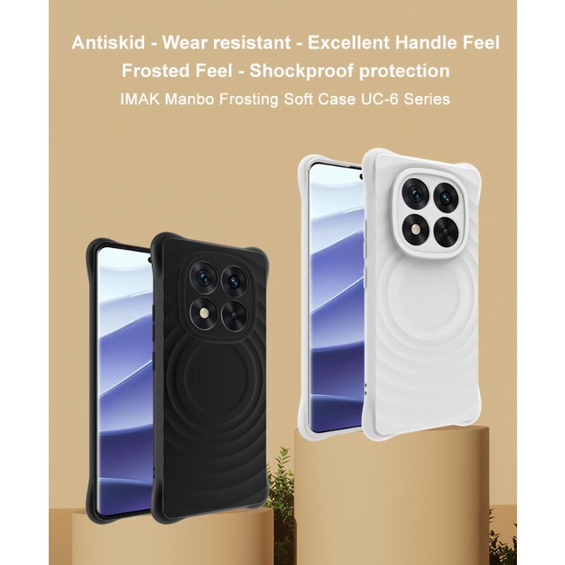 For Redmi Note 14 Pro Plus 5G Phone Case IMAK UC-6 Matte Soft Case