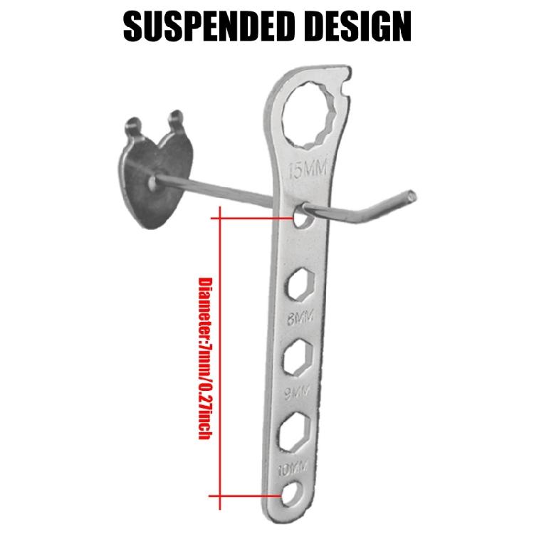 Bicycles Wrench Mountain Bike Pedal Wrench Bicycles Tool Bike Spoke Wrench Pedal Wrench Antislip Wrench Repairing Wrench
