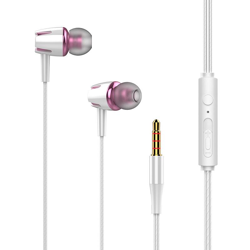 Luminous In-Ear Earphones with Extra Bass & Mic, Compatible with Vivo & Oppo Phones