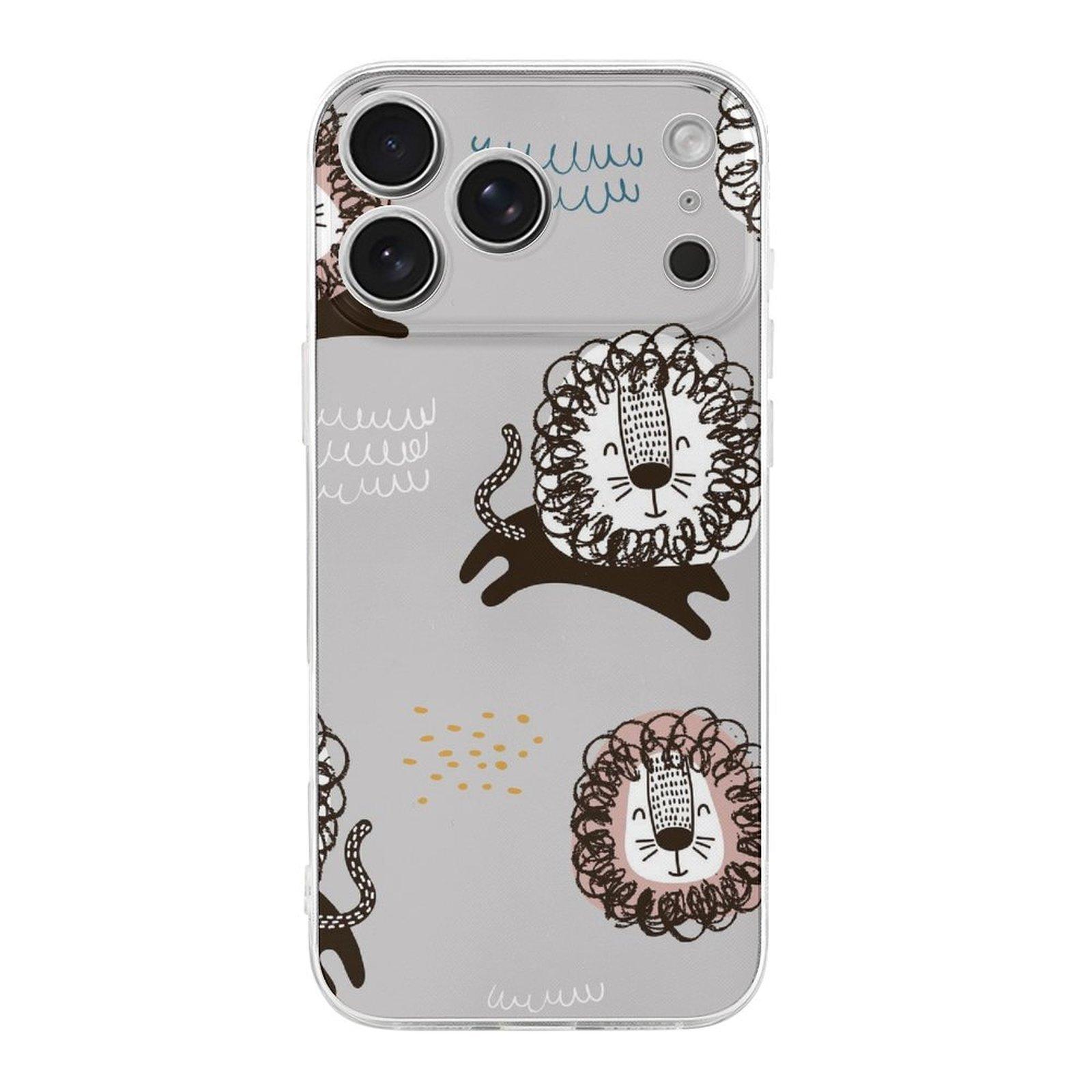 

1 Pack For Iphone 17/17Air/17Pro/17ProMax Lightweight TPU Protective Case With Smooth Clear Back, Soft Bumpers And Grip Edge IPHONE-17ProMax белый