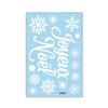 Christmas Window Sticker Removable Waterproof PVC Xmas Snowman Static Glass Cling Holiday Party Decoration Decal