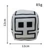 !!Juguetes de Peluche Cubo Geometry Dash Almohada Pequeña Muñeco de Peluche Relleno Colgante Cuadrado Juego Lindo Decoración para el Hogar Regalo de Cumpleaños para Niños