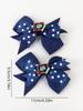 Back To School Hair Clips Pencil Apple Letter Hairpin for Girls Cute Bows Barrettes Handmade Hairgrips Children Hair Accessories