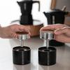 Adjustable Height Moka Pot Coffee Distributor with Leveler Tool for Precise Coffee Grounds Distribution At Home