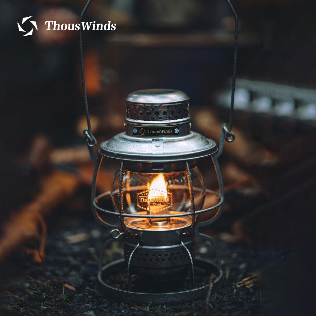 Thouswinds Railroad Camping Lantern Outdoor Lights Emotion Vintage Oil Lamp For Travel Picnic Lighting Camping Supplies