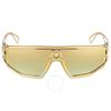 VerSace Brown Mirror Gold Irregular Men S SunglaSSeS Ve2226 10027p 45