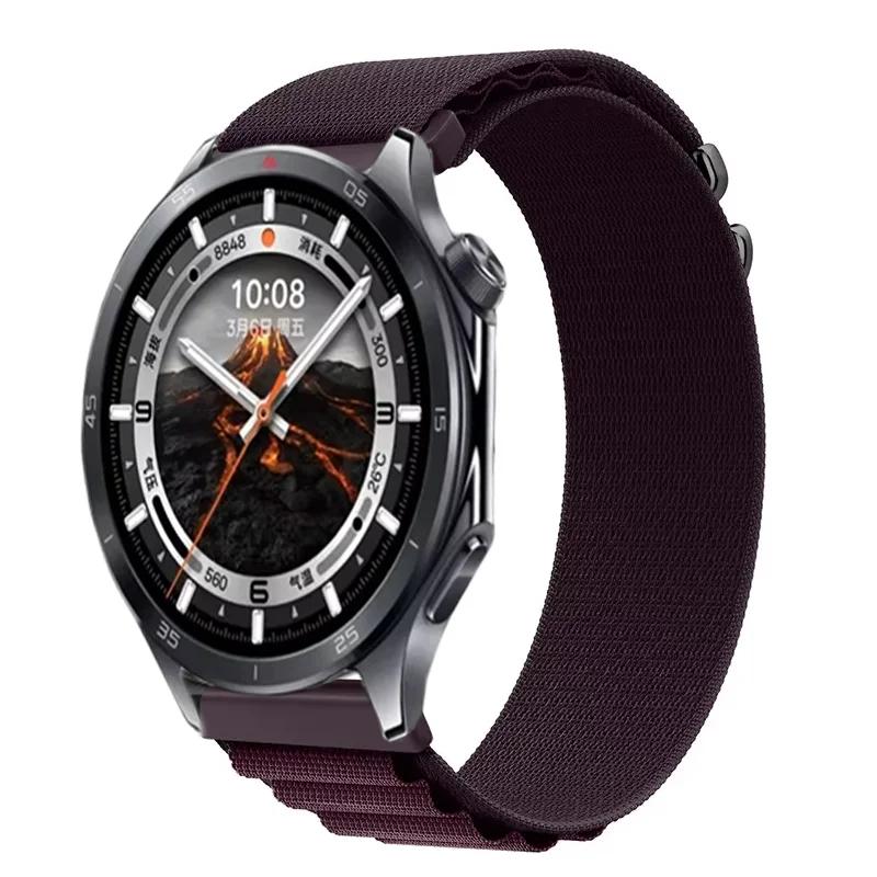20mm 22mm Alpine Loop Nylon Strap forWatch 4 Pro/X2/X3 Sport Bracelet for OnePlus Watch 3 46mm/2/2R Replaceable Watchband