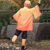 Agatsuma Zenitsu Cosplay Costume Wig Haori Embroidery Top Elastic Pants Belt Rose Net Cos Halloween Christmas Gift