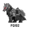 FQ101 FQ102 Popular Japanese Anime Characters Berserk Guts Horse Mini Model Figures Blocks Cartoon MOC Bricks Set Gifts Toys
