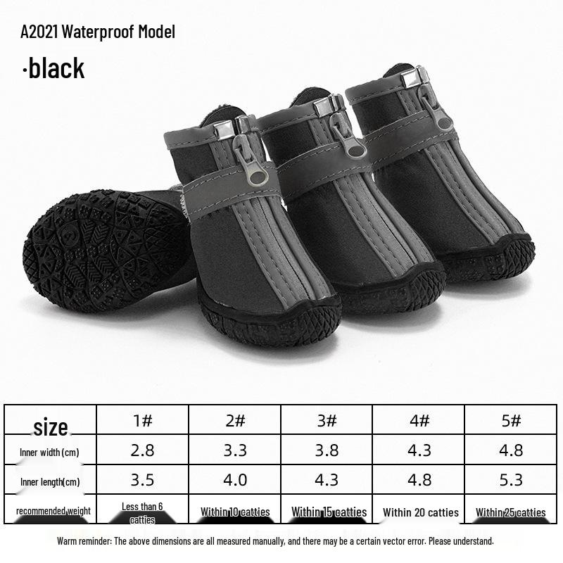 Breathable Non-slip Dog Shoes for Small Breeds