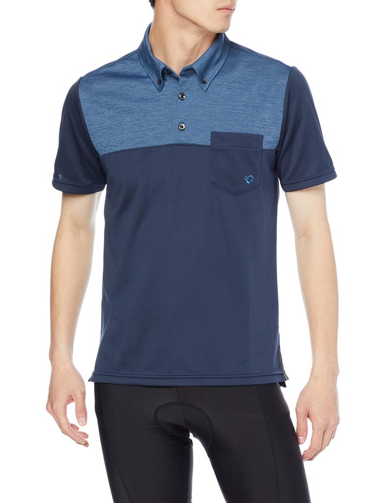 Pearl Izumi City Ride Town Polo Cycling Size M Men's Jersey, Navy,