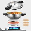 Double Handle Mini Pressure Pot Thickened Soup Pot Multipurpose Pressure Cooker  Induction Cooker