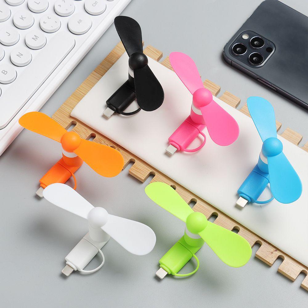 2in1 Mini Portable Mobile Phone Fan Cooler For Android For IPhone For Samsung For Huawei For iPad
