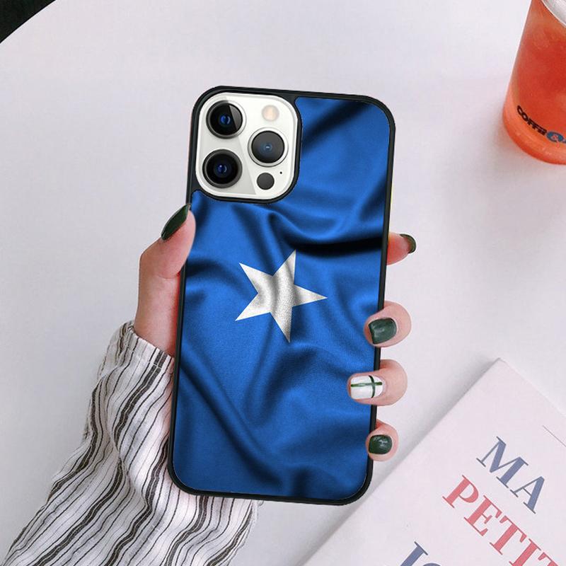 Somali Somalia National Flag Phone Case For iPhone 17 Air 16 15 14 13 12 11 Pro Max Plus Max Cover Shell coque