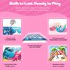 Montessori Sticker Puzzle Book With Story For Kids Educational Jigsaw Sticker Creative Games Children's Mosaic Toy Birthday Gift