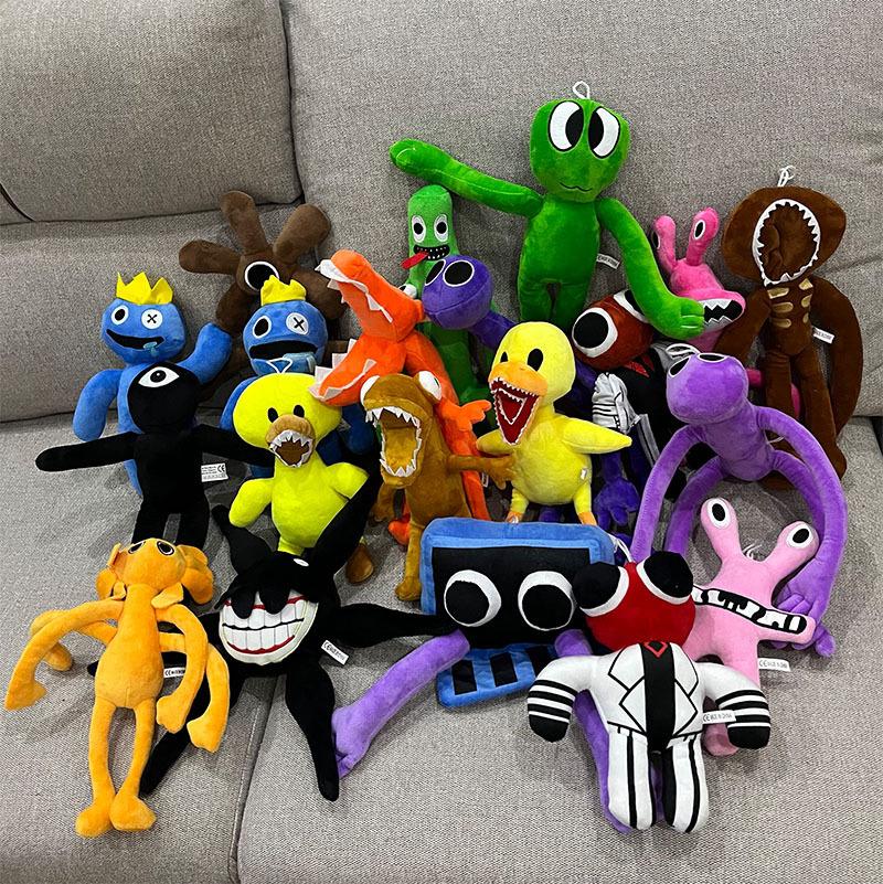 Uned Roblox Rainbow Friends Season 2 Adorable Plush Playthings Soft Colorful Cartoon Stuffed Dolls For Kids Birthday Present Home Decor