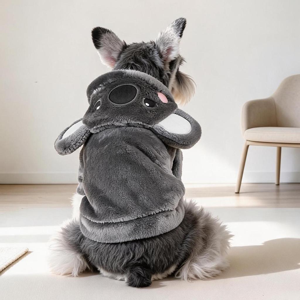 PETCIRCLE Autunno/Inverno Abbigliamento Caldo in Velluto per Animali Domestici - Collezione Cosplay per Cani e Gatti