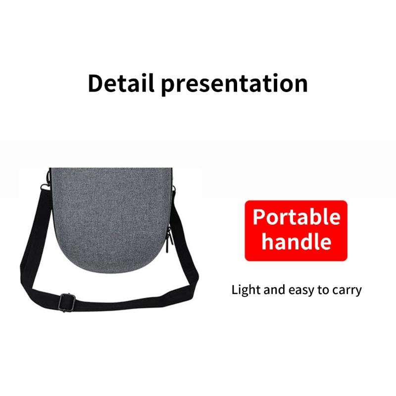 Durability EVA Travel Storage Bag for Pico4 VR Glasses and Controllers Components Bag Cover Prevent Scratches