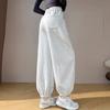 Women's High Waist Wide Leg Sweatpants - Spring 2026 Korean Style Casual Trendy