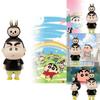 Adorable Crayon Shin Chan Labubu Figurine Perfect For Collectors And Fans Alike