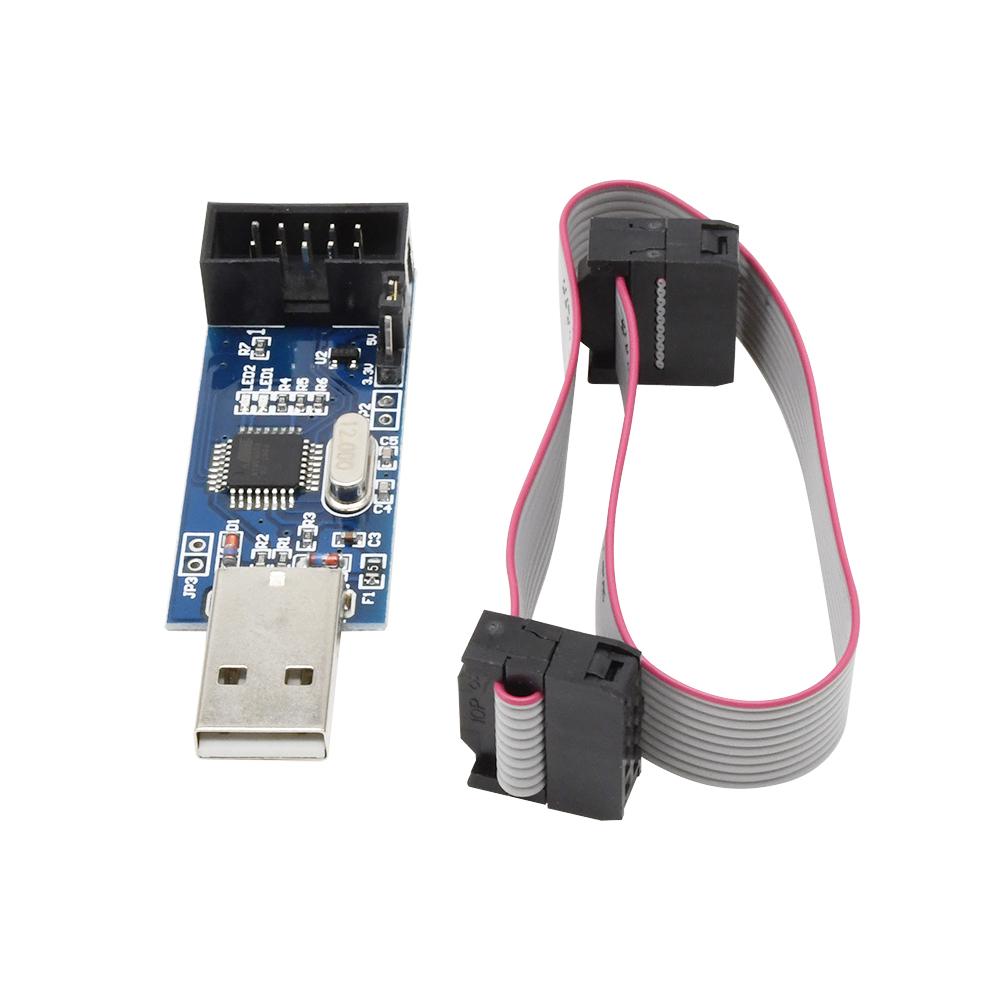 USBASP AVRISP AVR Programmer AVR ISP USB ASP ATMEGA8 ATMEGA128 Support Win7 64 Board