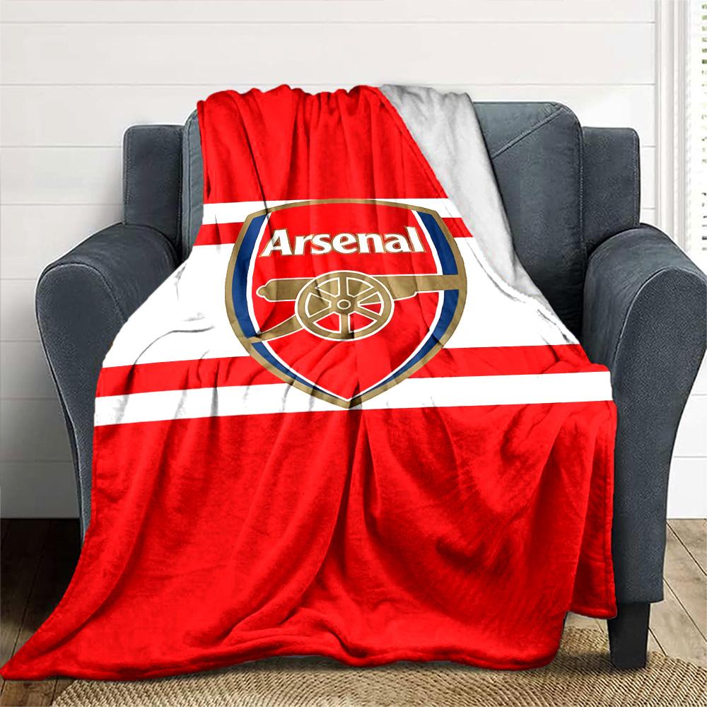 Arsenal Blanket Comfortable Suitable for Office Seaside Picnics for All Occasions Warmthful Decor Birthday Christmas Gift Blanket