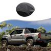 Glossy Black Fuel Tank cover trim Gas Door Cap For Toyota Tacoma 2024-2025
