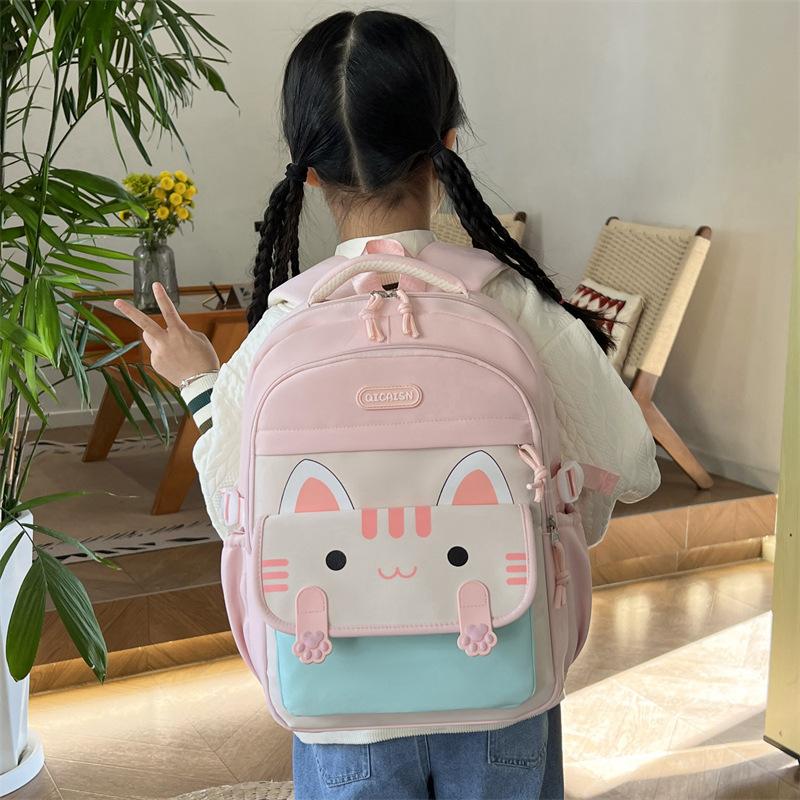 BAIJIAWEI nagelneuer Schulrucksack für Teenager-Mädchen Koreanische Version Oxford Schulranzen College Schüler Laptop-Rucksack