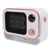 Desktop Heater Quiet Quick Heating PTC Ceramic Heater with 2 Speed Setting Tip Over Overheating Prevention for Indoor