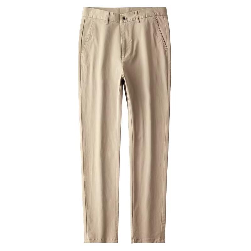 Pierre Cardin Men's Summer Casual Stretch Straight-Leg Pants