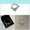 Butterfly Charm Beaded Bracelet For Women And Men With Vintage Silver Finish For Travel Gift