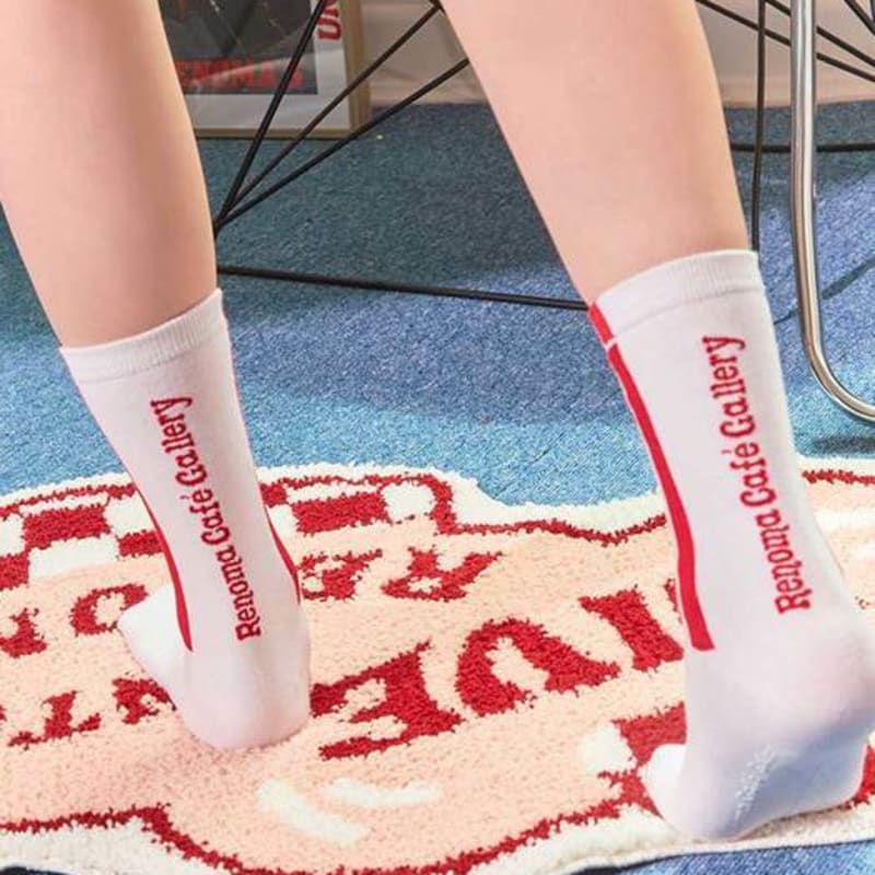 renoma universe Renoma Cafe Gallary Lemon Apple Sorbet socks