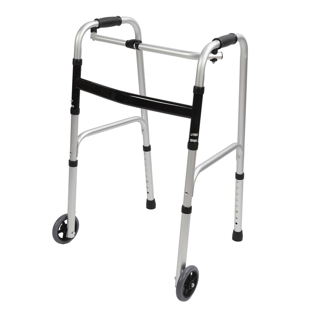 Klappbarer Gehwagen, professionell, 8 Geschwindigkeiten, höhenverstellbar, leicht, Aluminiumlegierung, Standard