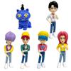 Kpop Demon Hunters Pvc Figurine Collection Set, Perfect Ornament For Fans And Collectors Home Office Decor