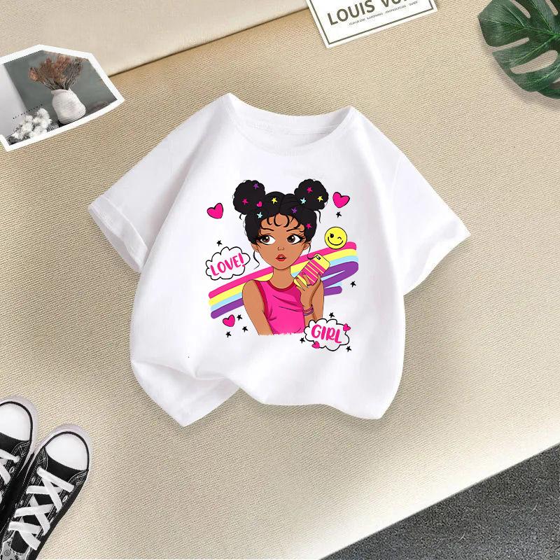 Children T-shirt Kids 100% Cotton Clothes Tops 2-13Y Loose-fit Casual Crew Neck Short-sleeve T-shirt