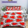 3pcs Heart Pattern Bedding Set, Breathable and Soft, Suitable for All Seasons, Ideal for Home Use, Suitable for Bedroom Decor yy250821234