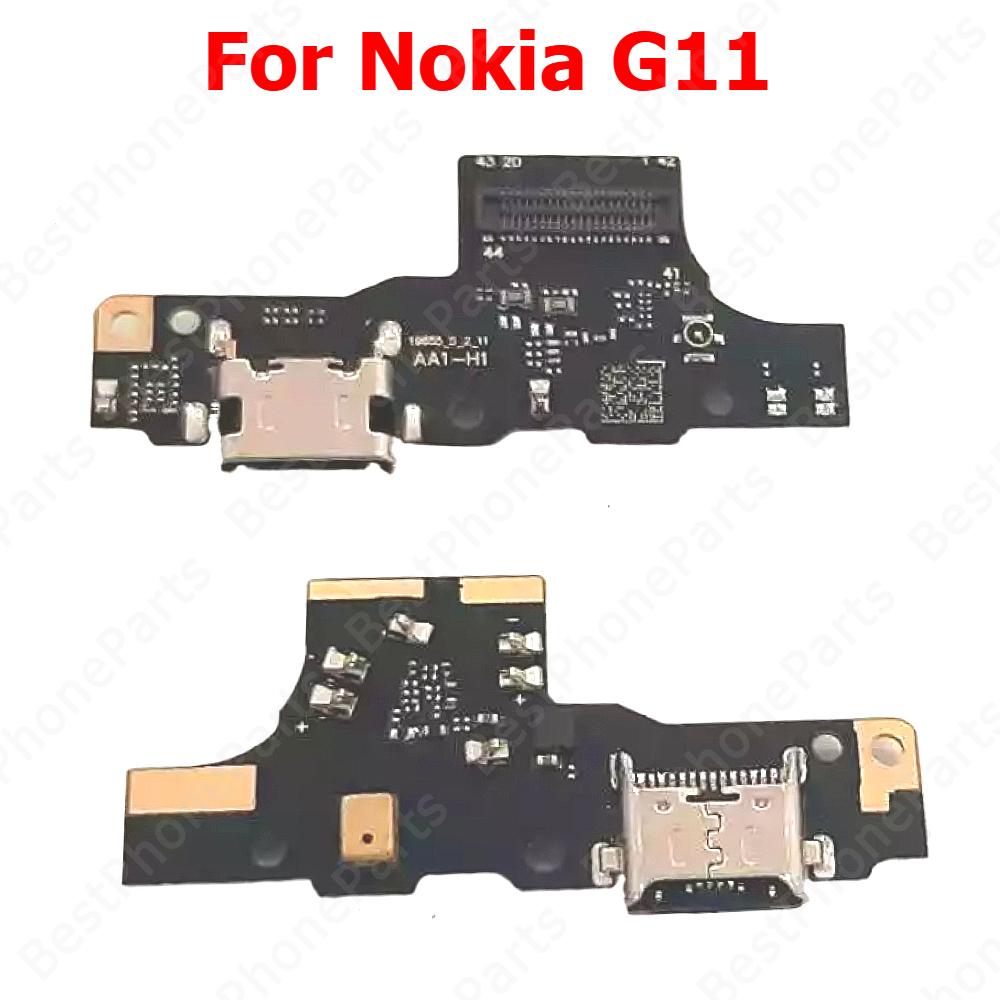 Charging Port For Nokia G42 G22 G21 G11 Plus G400 G300 G60 5G G50 G20 G10 Charge Board Plate Dock Ribbon Socket Usb Connector