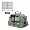 Sac de Transport pour Oiseaux d'Animaux de Compagnie Extérieur Portable Une Épaule Respirant Cage à Oiseaux Plateforme Perchoir Cage à Perroquet Fournitures pour Oiseaux Pour Perruche