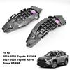 1pair Front Bumper Bracket Fixing Buckle For Toyota RAV4 Prime SE/XSE.2019 2020 2025 2025 2025 2025 52536-0R070 52535-0R090