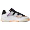 Adidas Niteball Weiß Aktivlila Unisex-Sneakers Wolkenweiß Kernschwarz S24138