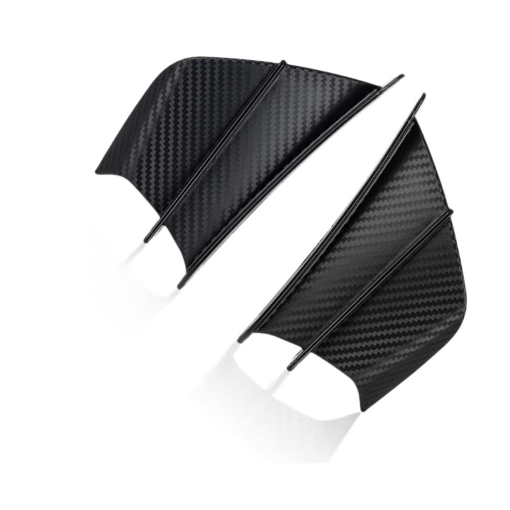 2x Motorbikes Front Side Air Wind Wing Replace Motorcycle Fairing Winglets