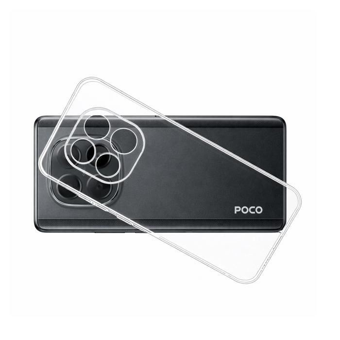 Coque pour Xiaomi Poco M8 PRO 5G - Silicone Gel TPU Transparent Protection Souple Ultra Mince Phonillico®