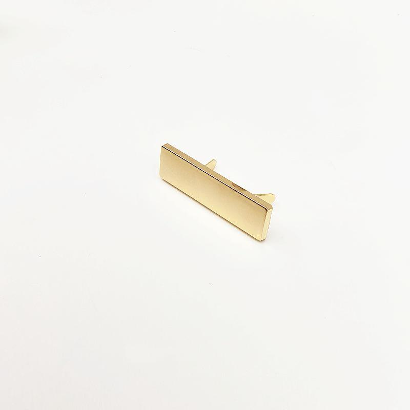 DIY Handmade Metal Label Insert Cards for Jewelry and Clothing Packaging