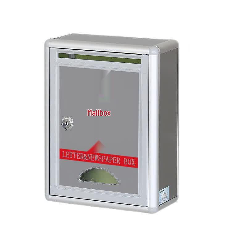 Xunhuo Wall-Mounted Aluminum Alloy Lockable Mailbox