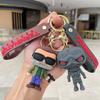 Der Terminator Schlüsselanhänger Eyeborg Harvester Arnold Schwarzenegger Actionfiguren PVC Schlüsselanhänger Sammlung Taschenanhänger Modell Spielzeug