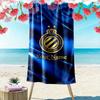 Club Brugge KV Custom Name Print Beach Towel, Large Soft Quick Dry Towel for Beach Camping Swimming