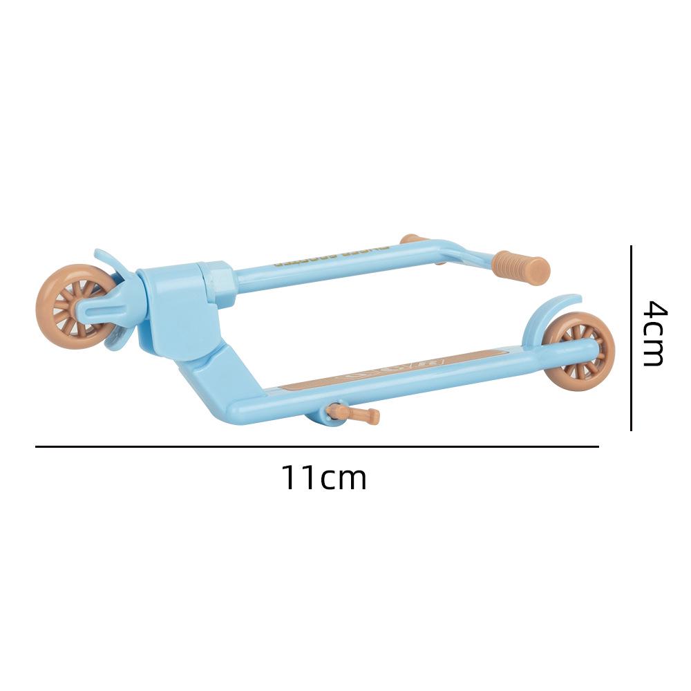 Mini Folding Finger Skateboard Scooter Toy - New Desktop Model